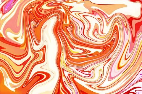 Captivating combined forms and dynamic hues in abstract liquid backdrop wit.. Stock Illustration