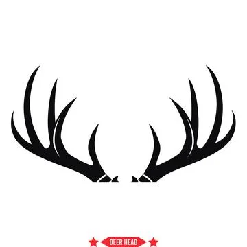 Captivating Deer Silhouette Set  Elegant Wildlife Designs for Various Creat.. Stock Illustration