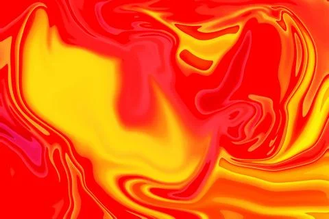 Captivating design featuring red yellow color mix background orange marblin.. 스톡 일러스트