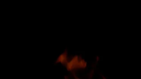 Captivating Flames in Darkness An Enchantingly Mesmerizing Dance of Fire and Lig Stock Photos