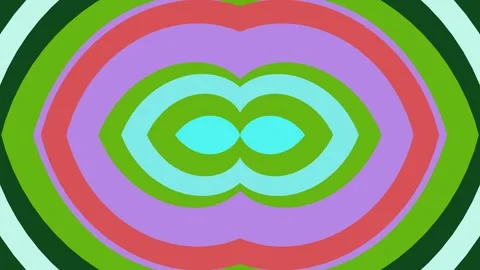 Captivating fluid abstract pattern in vibrant hues, creating a sense of vis.. Stock Footage 328897335