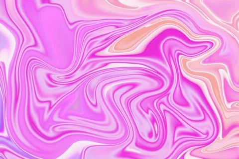 Captivating forms and abstract ink patterns on a colorful background with m.. Stock Illustration