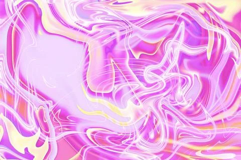 Captivating forms and abstract pink and purple patterns in a marble texture.. Stock Illustration