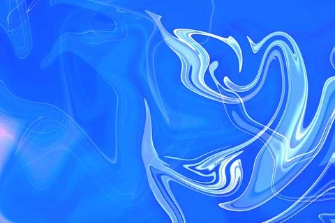 Captivating forms and dynamic patterns in a blue texture marble abstract on.. Stock Illustration