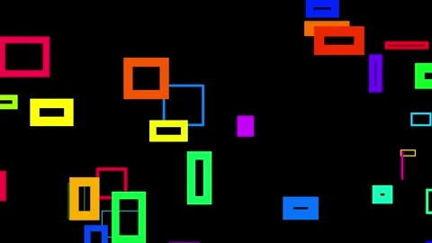 Captivating Geometry Harmonies Stock Footage 247093919