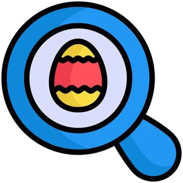 A captivating glyph sticker of party rocket, ready for premium use Stock Illustration