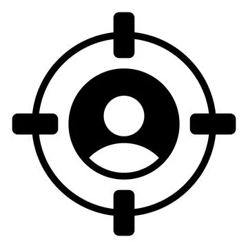 A captivating glyph sticker of party rocket, ready for premium use Stock Illustration