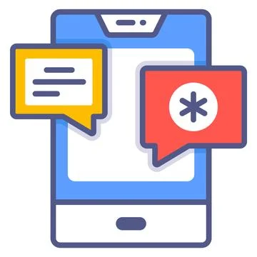 A captivating glyph sticker of party rocket, ready for premium use Stock Illustration