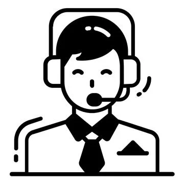 A captivating glyph sticker of party rocket, ready for premium use Stock Illustration