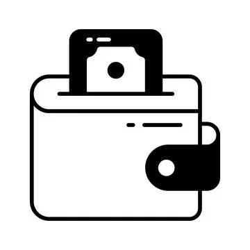 A captivating glyph sticker of party rocket, ready for premium use Stock Illustration