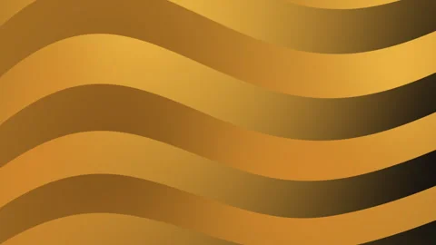 Captivating Golden Waves Seamless Motion Background for Visual Content Creati Stock Footage 313180525