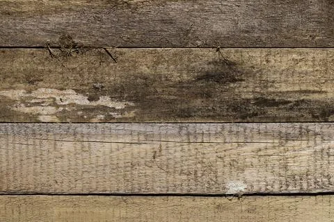 A captivating image of weathered pine planks neatly aligned in rows, displa.. Stock Photos