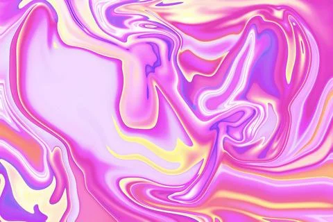 Captivating interplay of hues, swirling patterns, and abstract pink and pur.. Stock Illustration