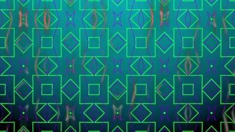 Captivating Kaleidoscope Motion Loop Stock Footage 138279495