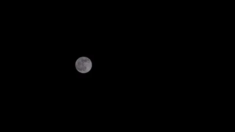 Captivating Moon Timelapse Stock Footage 240436371