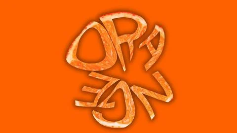 Captivating 'ORANGE' Fruit Illustration: Stunning Cutaway Design Inside a R.. Stock Illustration
