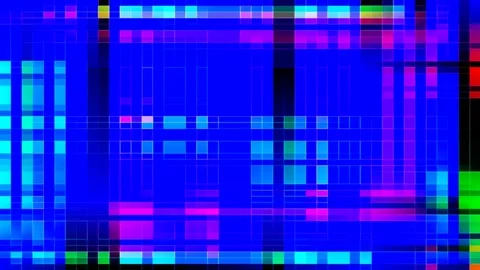Captivating Random Patterns: Seamless Background Loop Video stock 286072522