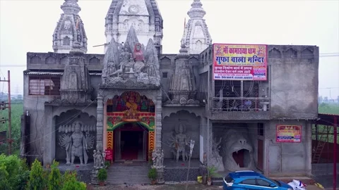 Captivating Temple Views in India Video stock 326285557