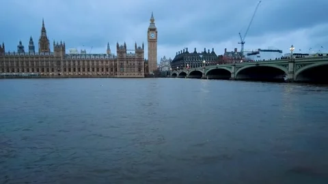 Captivating Time-lapse Video Showcases Central London's Dynamic Energy Stock Footage 267975229