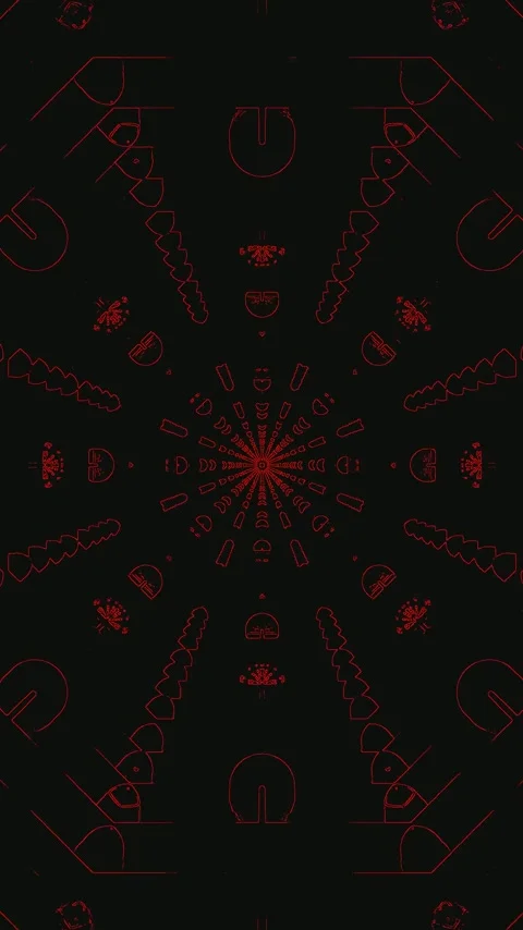 Captivating tunnel video vj loop screensaver creating seamless visual symph.. Stock Footage 321569518