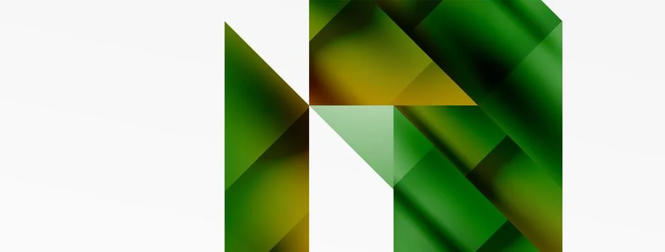 Captivating vector abstraction. Triangles interlock in mesmerizing dance 스톡 일러스트