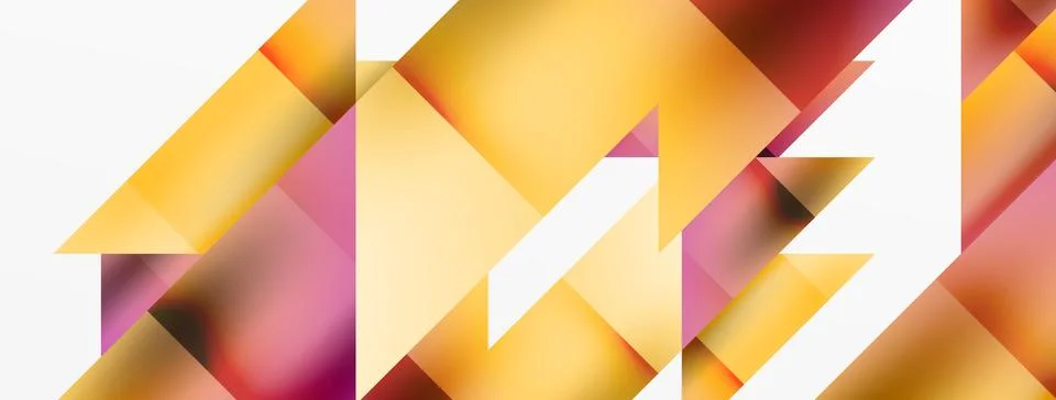 Captivating vector abstraction. Triangles interlock in mesmerizing dance 스톡 일러스트