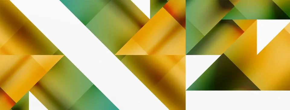 Captivating vector abstraction. Triangles interlock in mesmerizing dance 스톡 일러스트