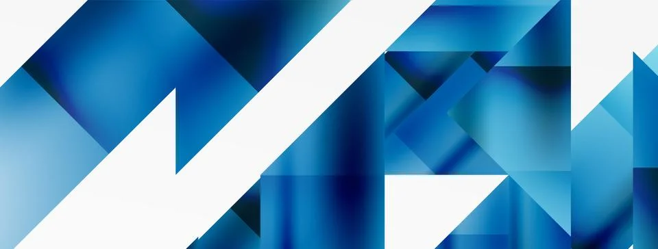 Captivating vector abstraction. Triangles interlock in mesmerizing dance 스톡 일러스트