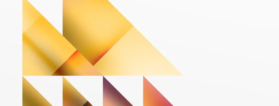 Captivating vector abstraction. Triangles interlock in mesmerizing dance 스톡 일러스트