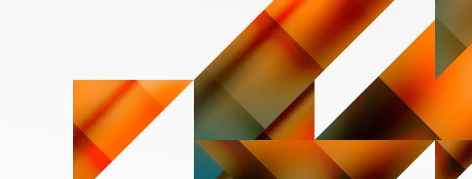 Captivating vector abstraction. Triangles interlock in mesmerizing dance 스톡 일러스트