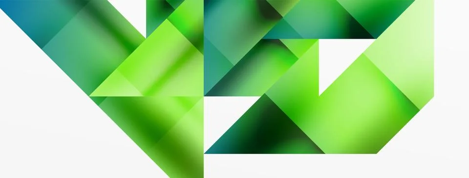 Captivating vector abstraction. Triangles interlock in mesmerizing dance 스톡 일러스트