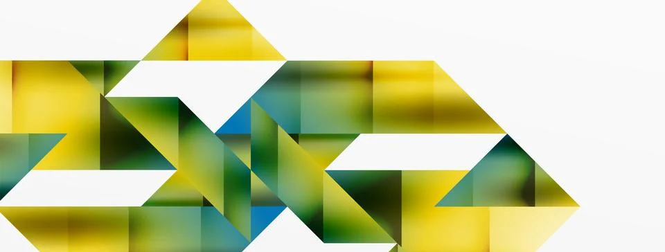 Captivating vector abstraction. Triangles interlock in mesmerizing dance 스톡 일러스트