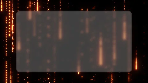 A captivating video background displays a sparkling abstract rain of golden Stock Footage 336502205