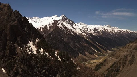 Captivating view of Indian Himalayan ran... | Stock Video | Pond5