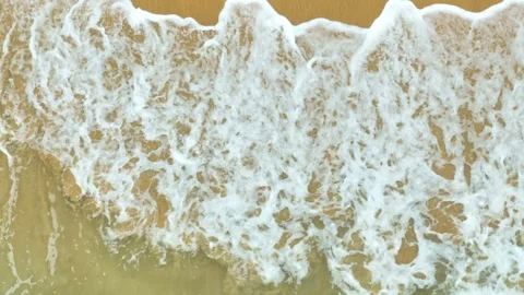 A captivating view of a sea wave in motion. Stock Footage 308055424