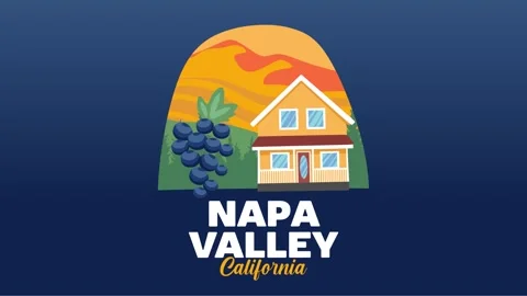 Captivating views of the sky and nature in Napa Valley California Vidéo 337082750