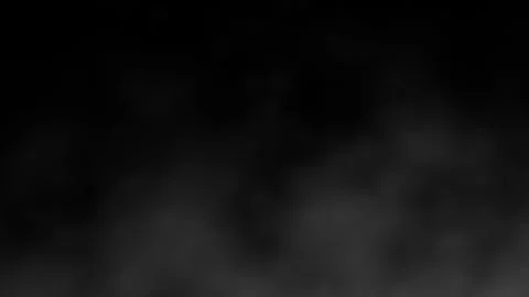 A captivating visual of dark, misty smoke slowly rising upwards, creating an Video stock 287450724