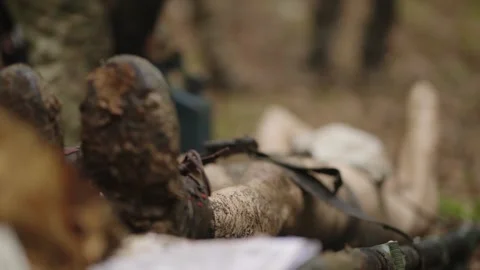Captive Having Difficulty Breathing Due to Waterboarding Torture During Stock Footage 328963306