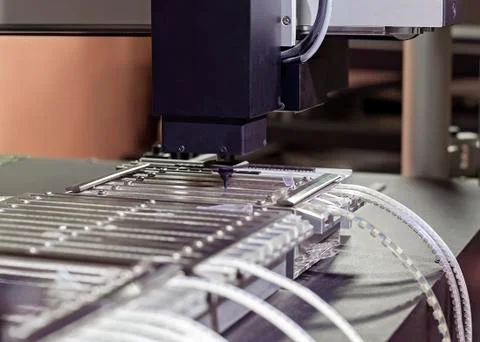 The capture component of a robot manipulator Stock Photos