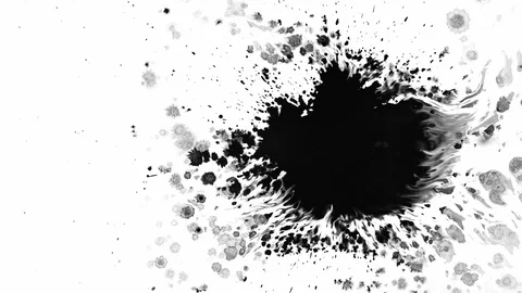 Capture dripping ink Stock Footage 100866867