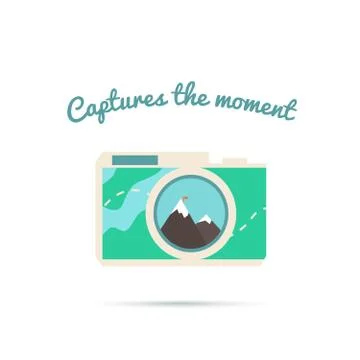Capture the moment Stock Illustration