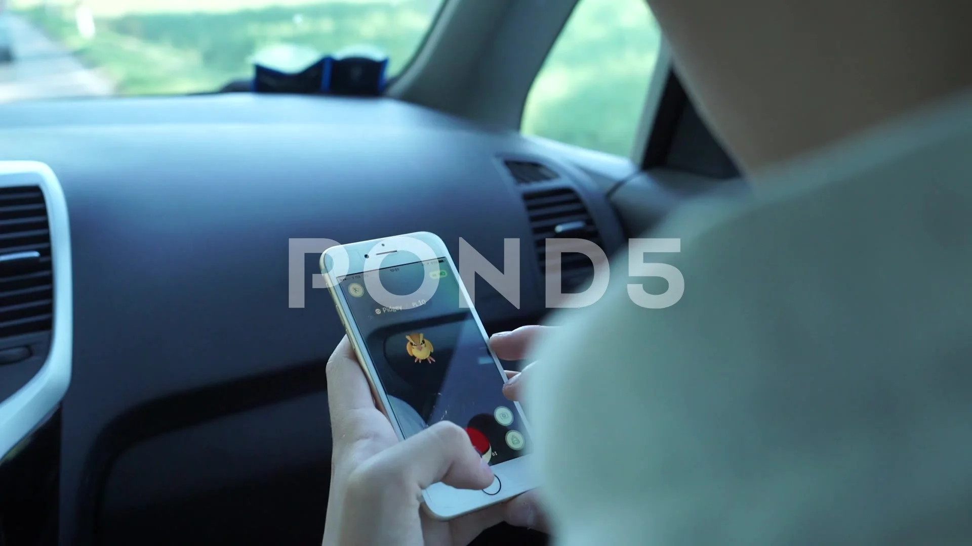 Capture Pokemon Go Iphone 7 Stock Video Pond5