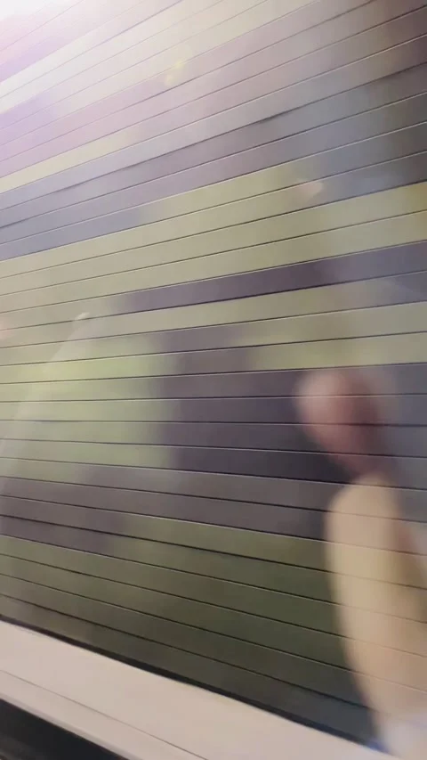 Capture the sense of speed and motion through this abstract, blurred image .. Stock Footage 274388770