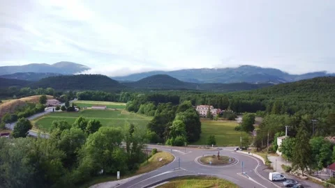 Captured from a bird's eye view, this breathtaking video showcases a rural 스톡 동영상 234195480