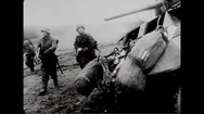 Captured German War Film Shows German Troops In Late 1944 Fighting On The Stock Footage