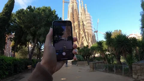 Capturing Architectural Splendor with a Smartphone Stock Footage 314060178