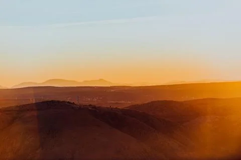 Capturing the breathtaking beauty of a vibrant Foto stock
