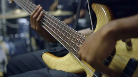 Capturing the Essence of Bass Mastery Stock Footage 258673702