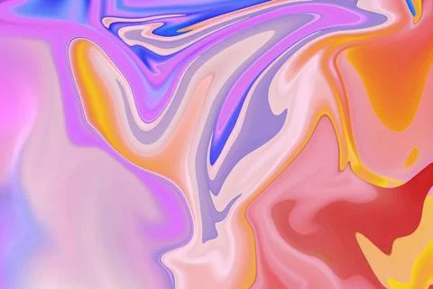 Capturing the essence of color combination in abstract liquid backdrop Stock Illustration