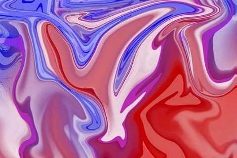 Capturing essence through the art of psychedelic vibrancy and movement abst.. Foto stock